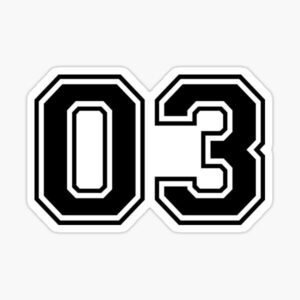 zero three 03