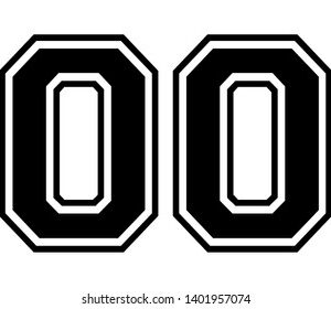 zero zero 00